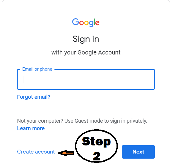 google sign in 