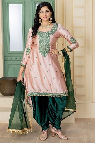 designs of Latest Punjabi Patiala Suits