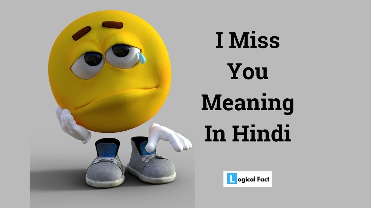 I Miss You Meaning In Hindi - आई मिस यू का मतलब