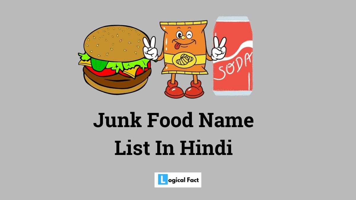 Junk food name list in Hindi and English – जंक फूड लिस्ट