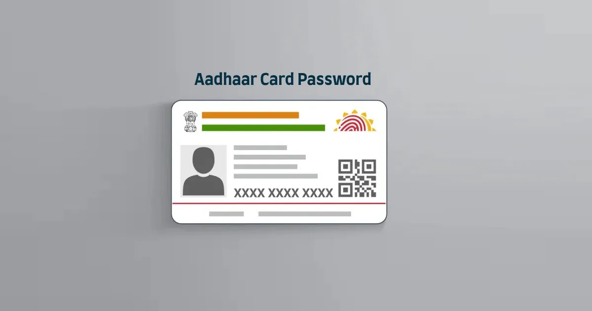 Aadhar Card Password